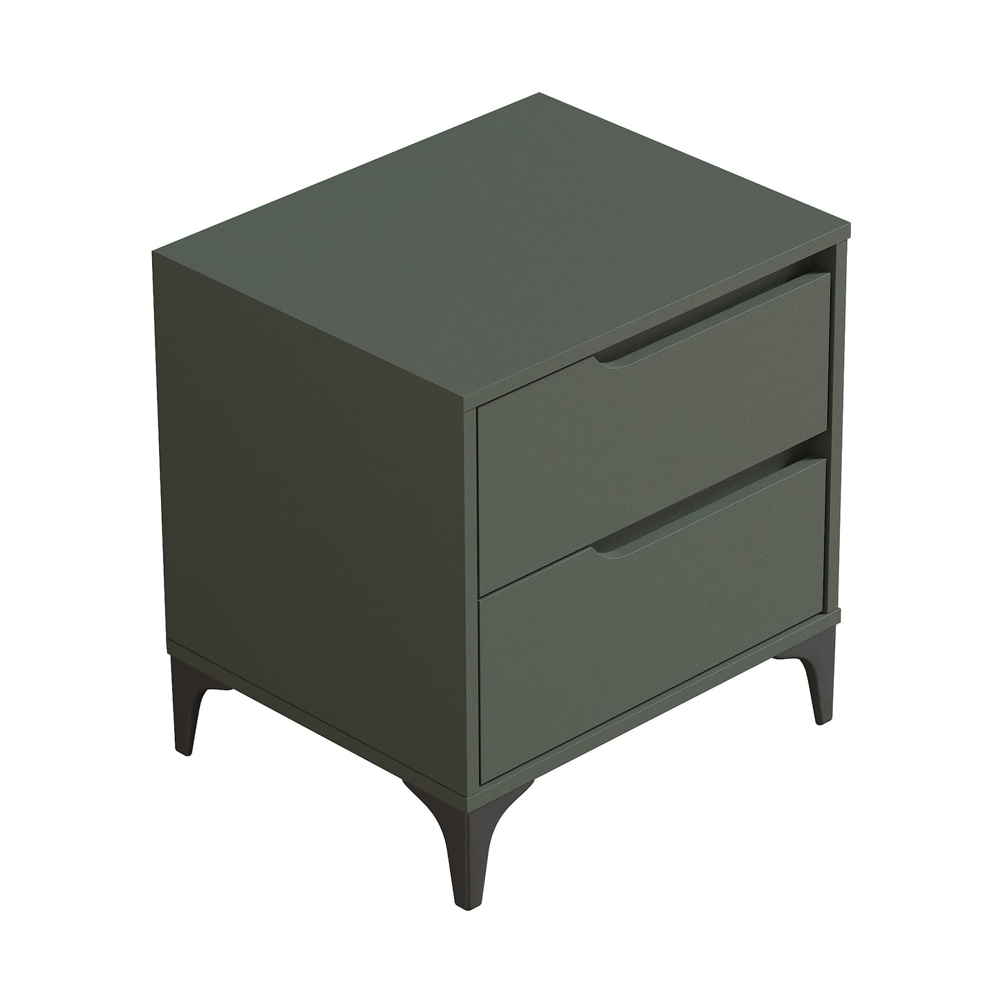 Galano Modern 2-Drawer Nightstand 18.9" W × 15.7" D × 20.3" H