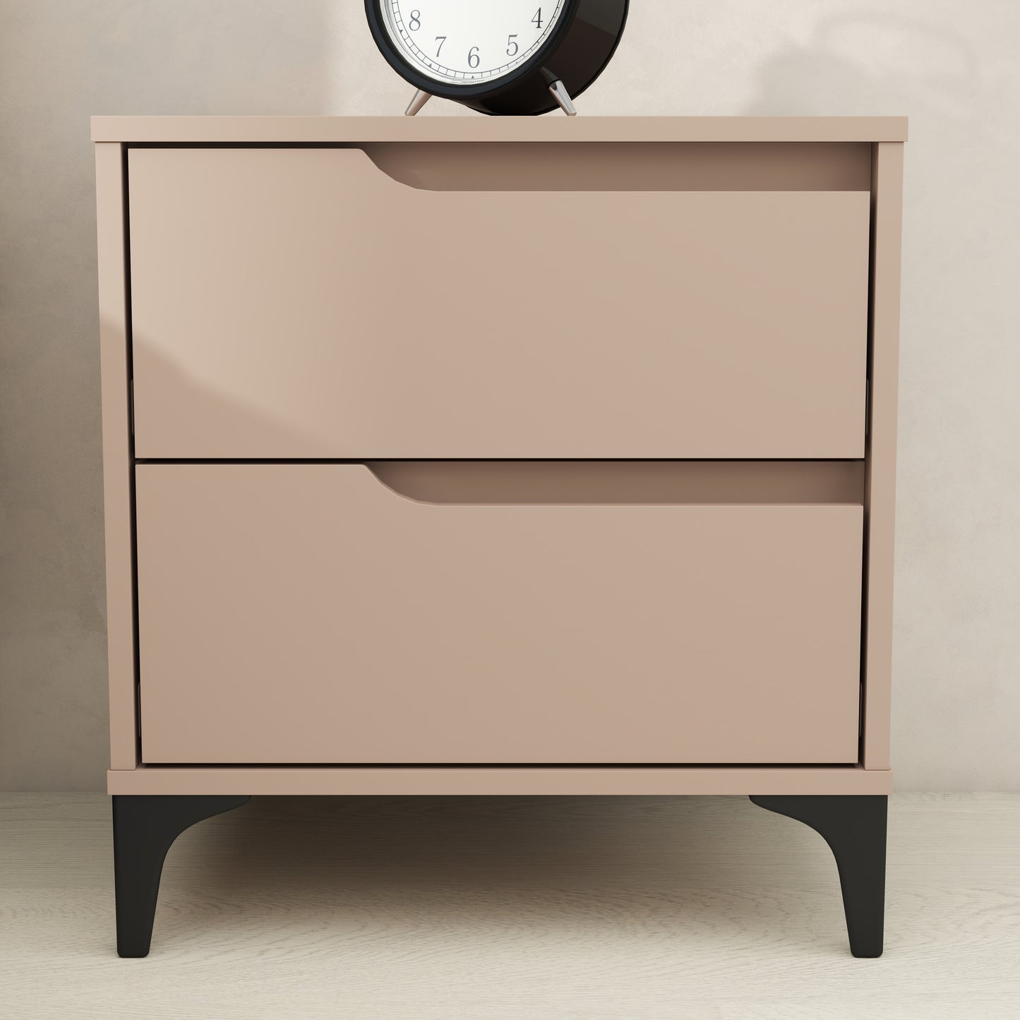 Galano Modern 2-Drawer Nightstand 18.9" W × 15.7" D × 20.3" H