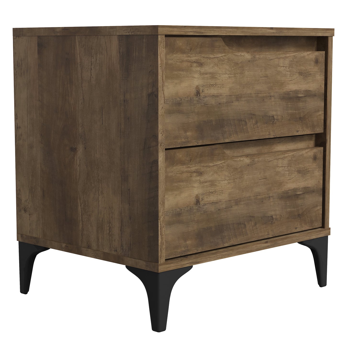Galano Modern 2-Drawer Nightstand 18.9" W × 15.7" D × 20.3" H