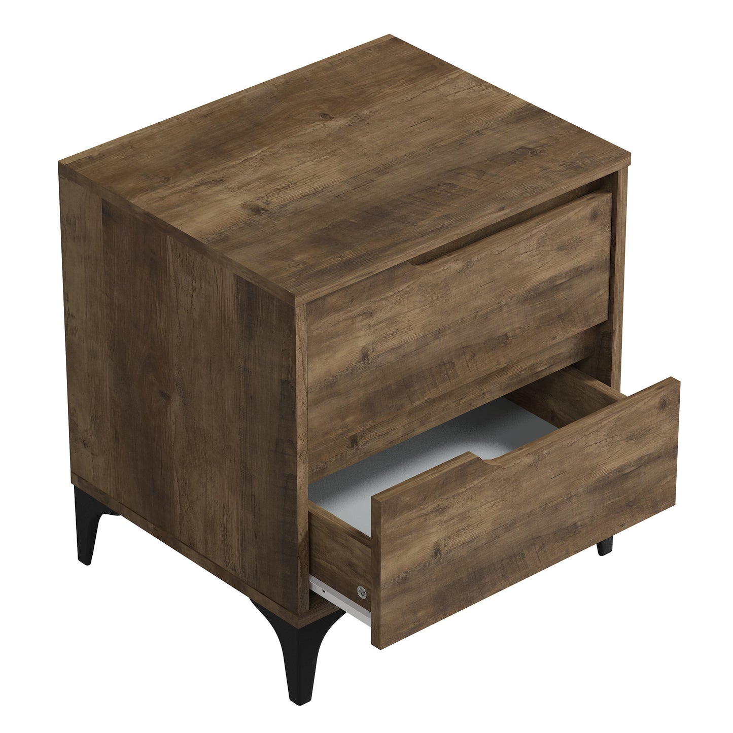 Galano Modern 2-Drawer Nightstand 18.9" W × 15.7" D × 20.3" H