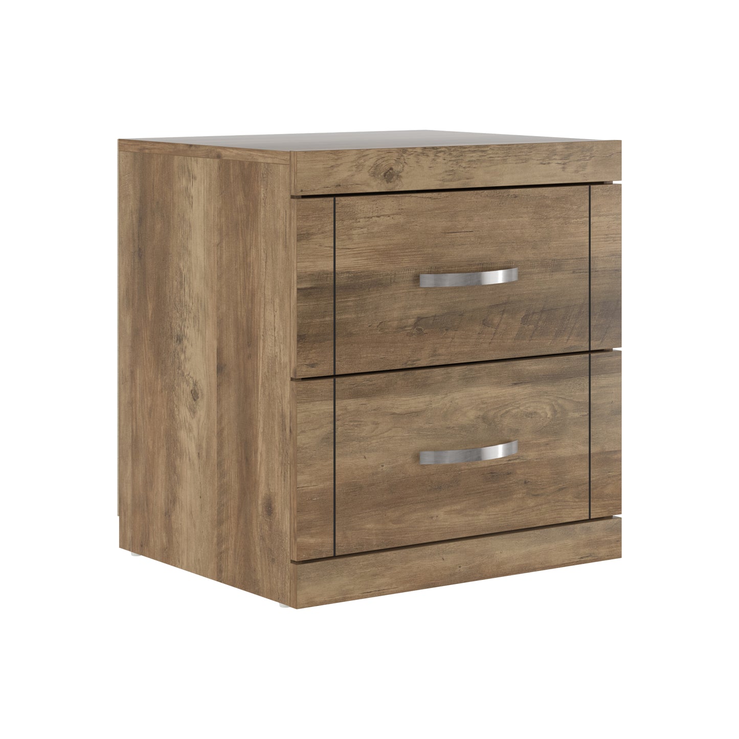Galano Modern 2-Drawer Nightstand 18.9" W × 16.3" D × 20.3" H