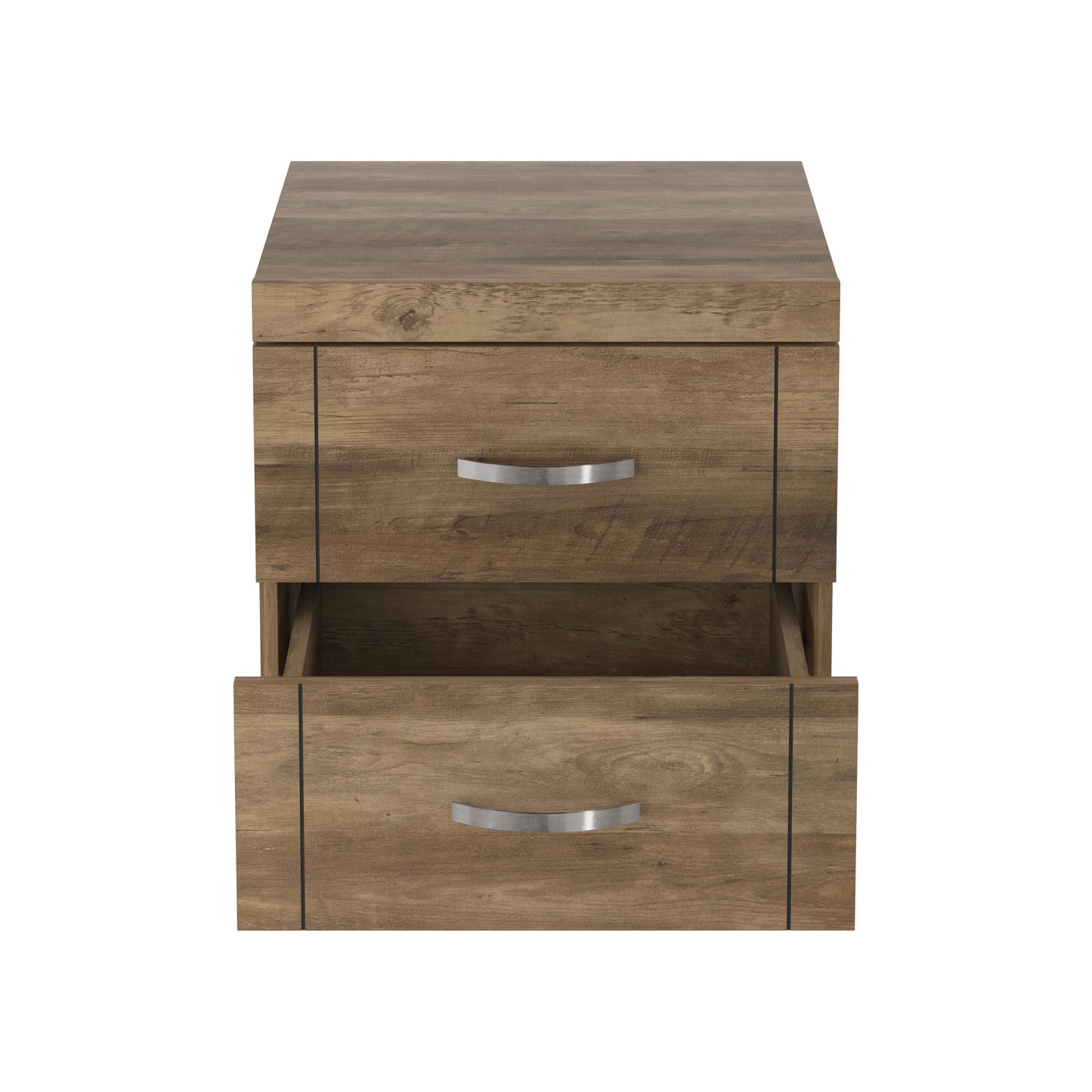Galano Modern 2-Drawer Nightstand 18.9" W × 16.3" D × 20.3" H