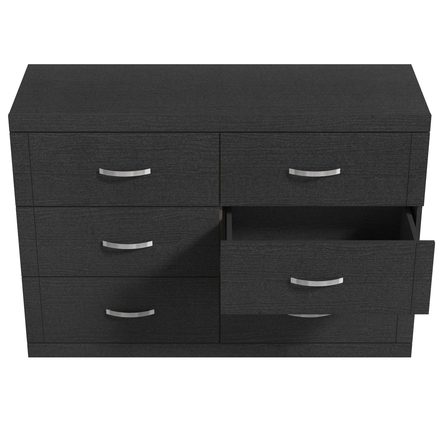 Galano 6-Drawer Double Dresser with Interlock Safety 46.5" W × 16.1" D × 31.0" H