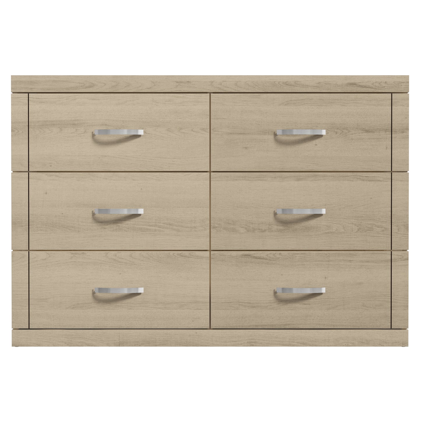 Galano 6-Drawer Double Dresser with Interlock Safety 46.5" W × 16.1" D × 31.0" H
