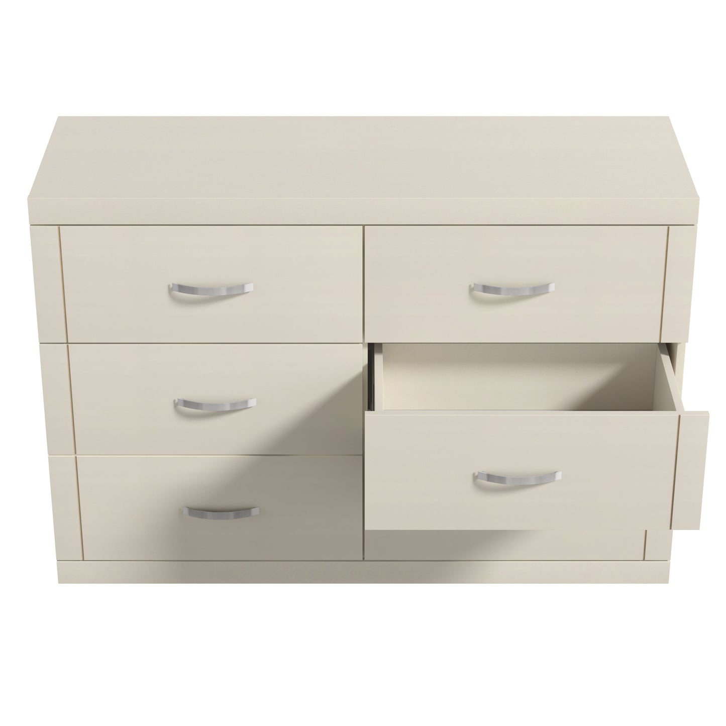 Galano 6-Drawer Double Dresser with Interlock Safety 46.5" W × 16.1" D × 31.0" H