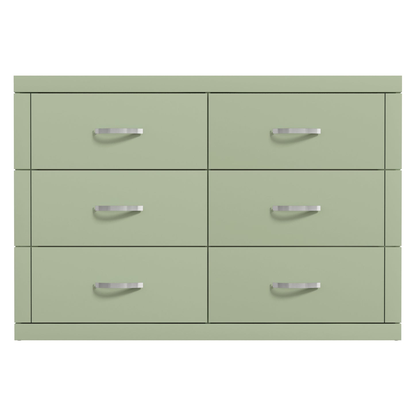 Galano 6-Drawer Double Dresser with Interlock Safety 46.5" W × 16.1" D × 31.0" H