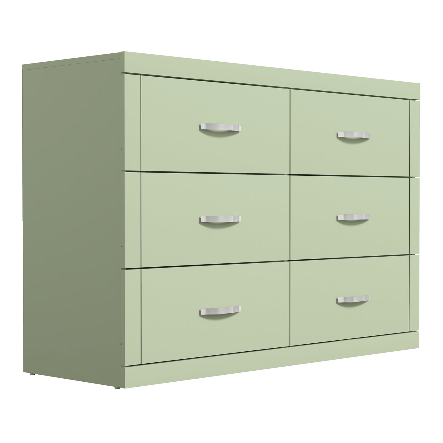 Galano 6-Drawer Double Dresser with Interlock Safety 46.5" W × 16.1" D × 31.0" H