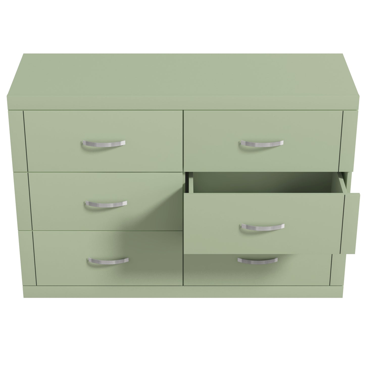 Galano 6-Drawer Double Dresser with Interlock Safety 46.5" W × 16.1" D × 31.0" H