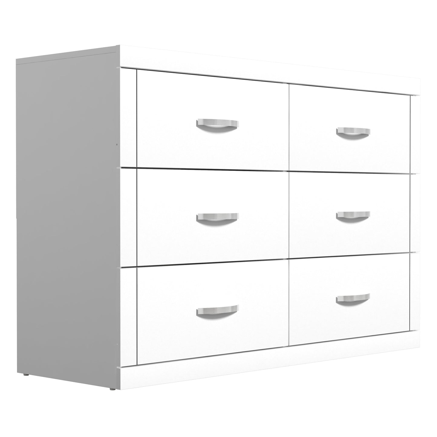 Galano 6-Drawer Double Dresser with Interlock Safety 46.5" W × 16.1" D × 31.0" H