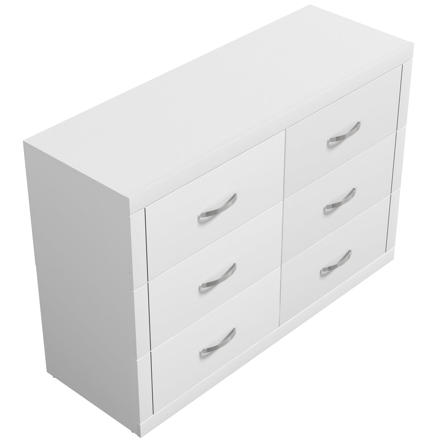 Galano 6-Drawer Double Dresser with Interlock Safety 46.5" W × 16.1" D × 31.0" H