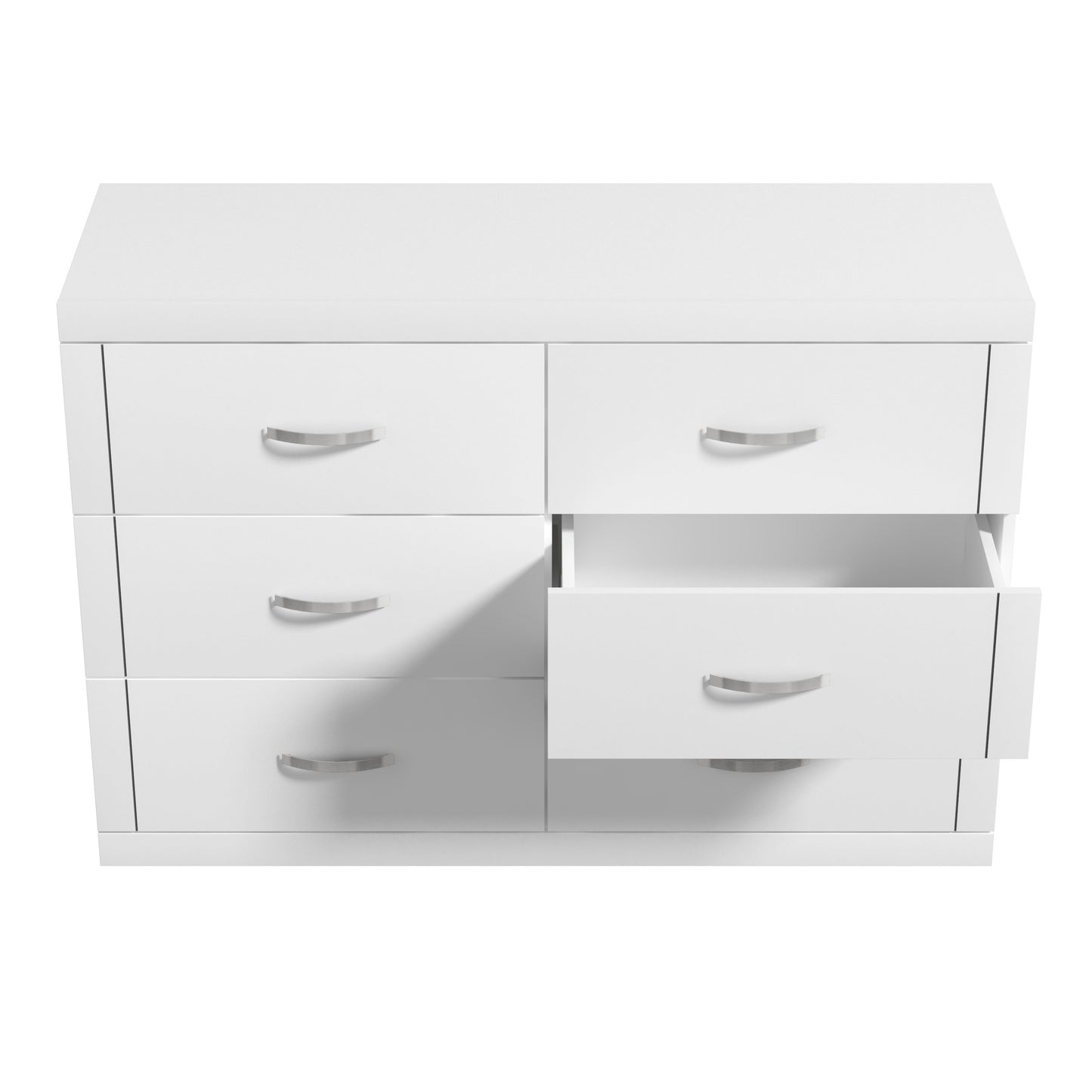 Galano 6-Drawer Double Dresser with Interlock Safety 46.5" W × 16.1" D × 31.0" H