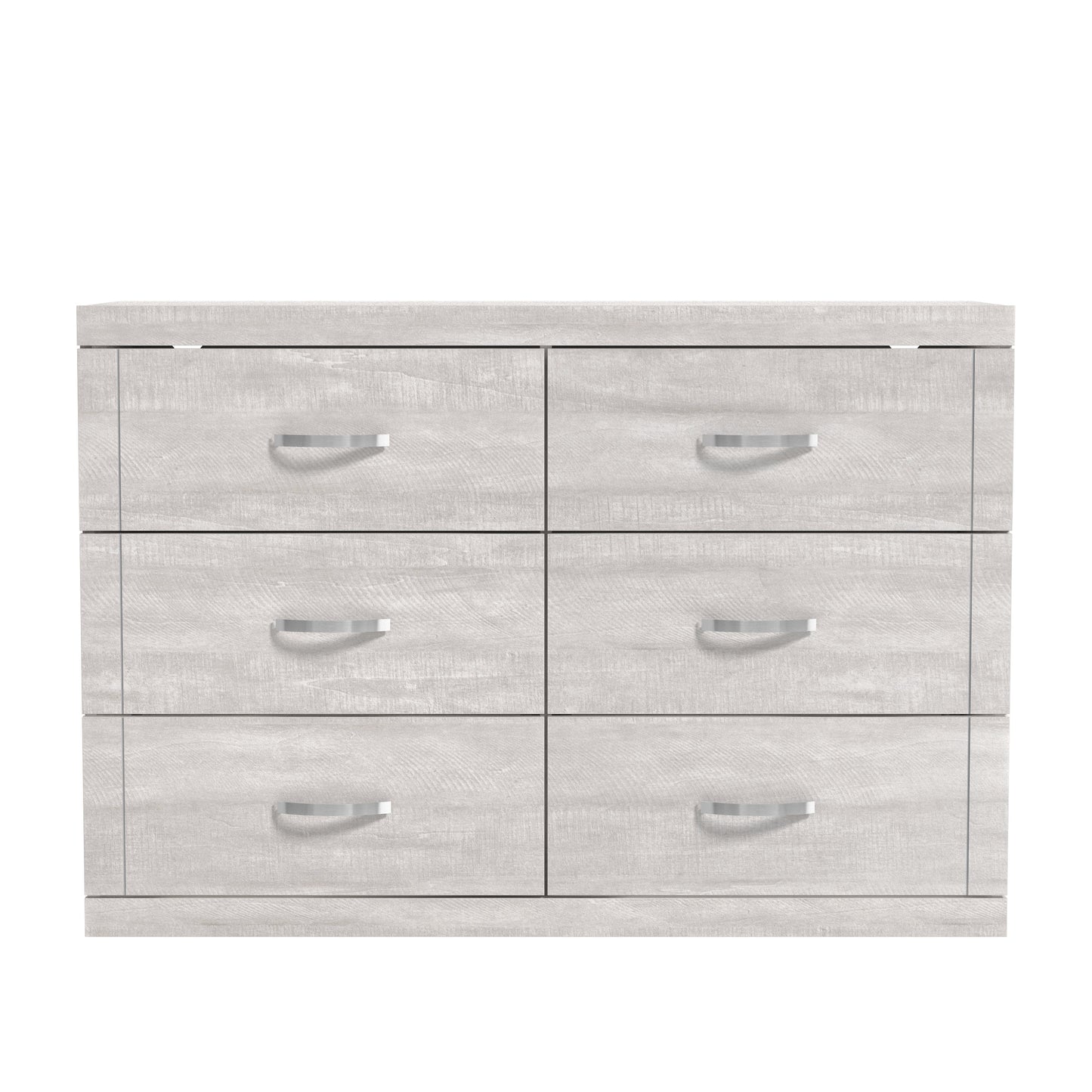 Galano 6-Drawer Double Dresser with Interlock Safety 46.5" W × 16.1" D × 31.0" H