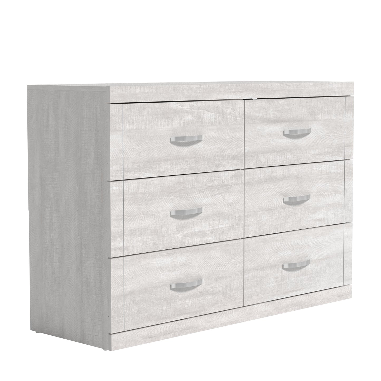 Galano 6-Drawer Double Dresser with Interlock Safety 46.5" W × 16.1" D × 31.0" H