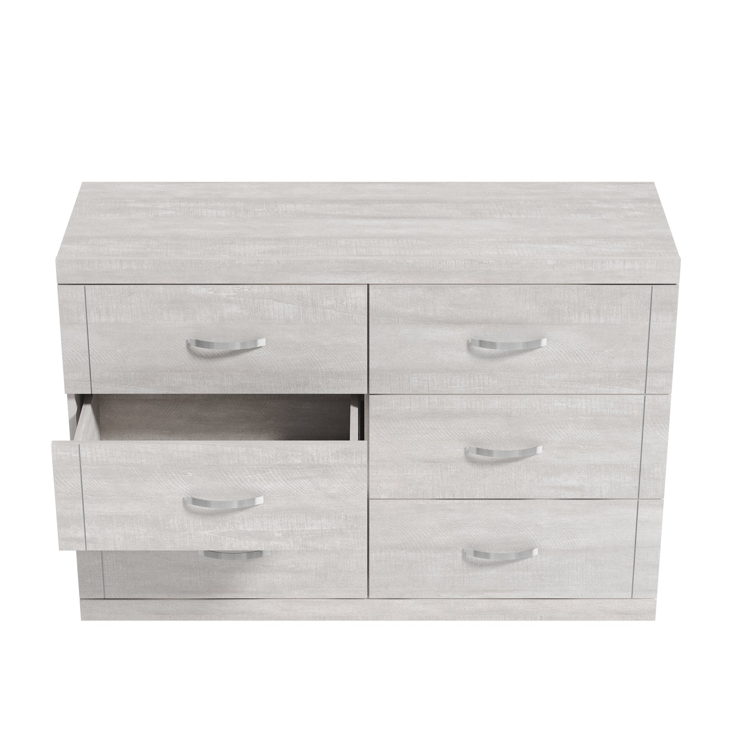 Galano 6-Drawer Double Dresser with Interlock Safety 46.5" W × 16.1" D × 31.0" H