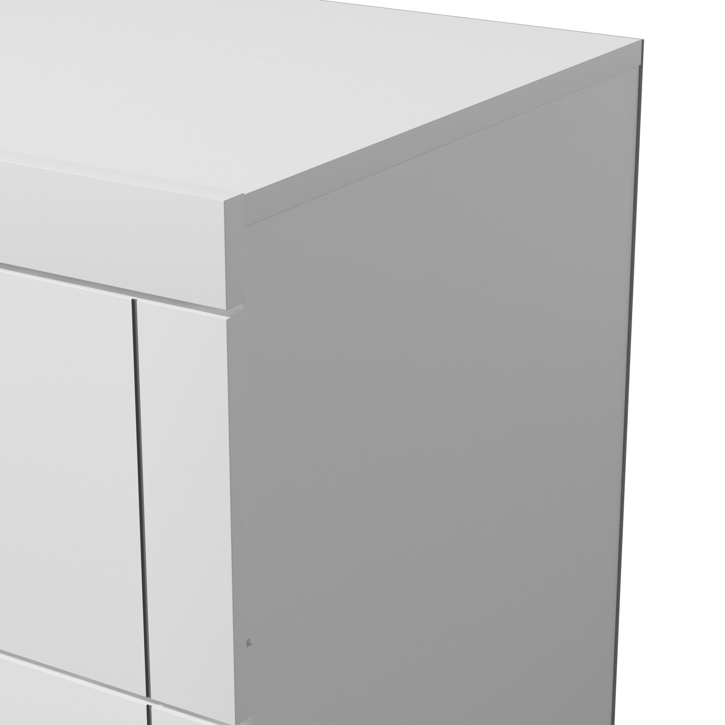 Galano Modern 2-Drawer Nightstand 18.9" W × 16.3" D × 20.3" H