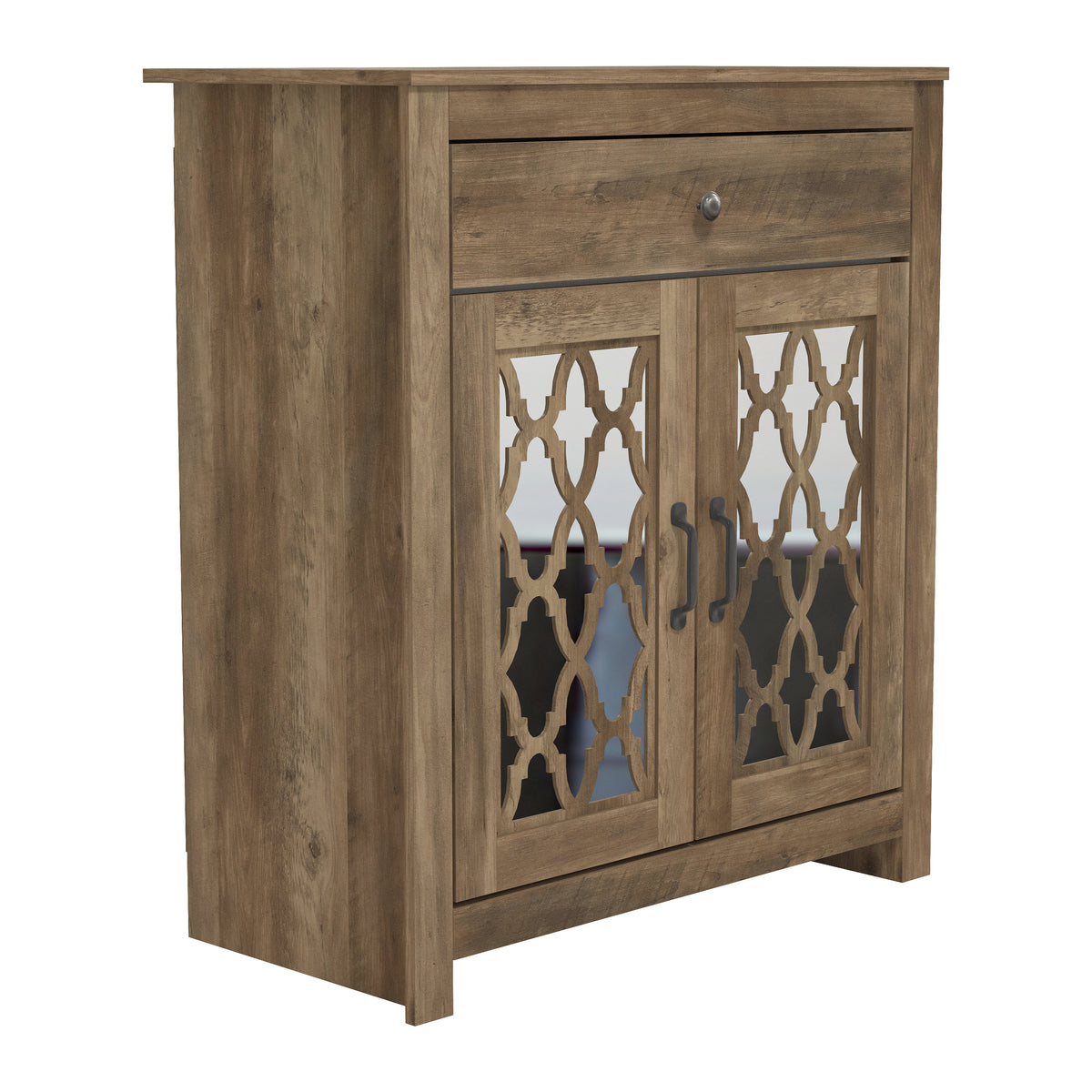 GALANO Accent Cabinet with 2 Doors, 1 Drawer and Adjustable Shelf, 35.4"