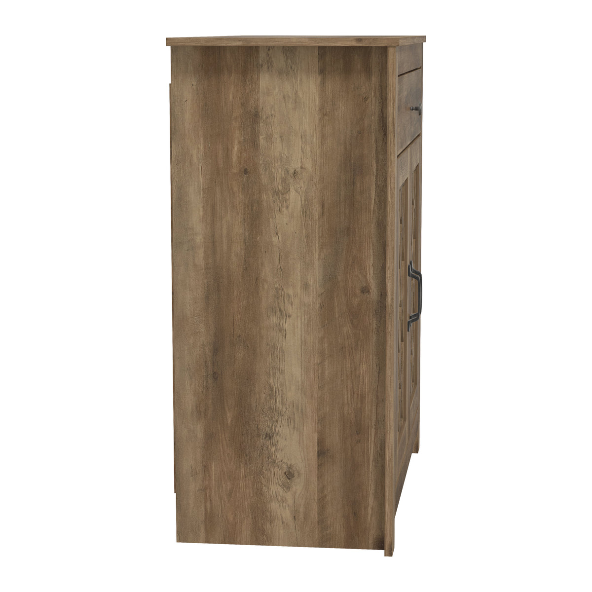 GALANO Accent Cabinet with 2 Doors, 1 Drawer and Adjustable Shelf, 35.4"