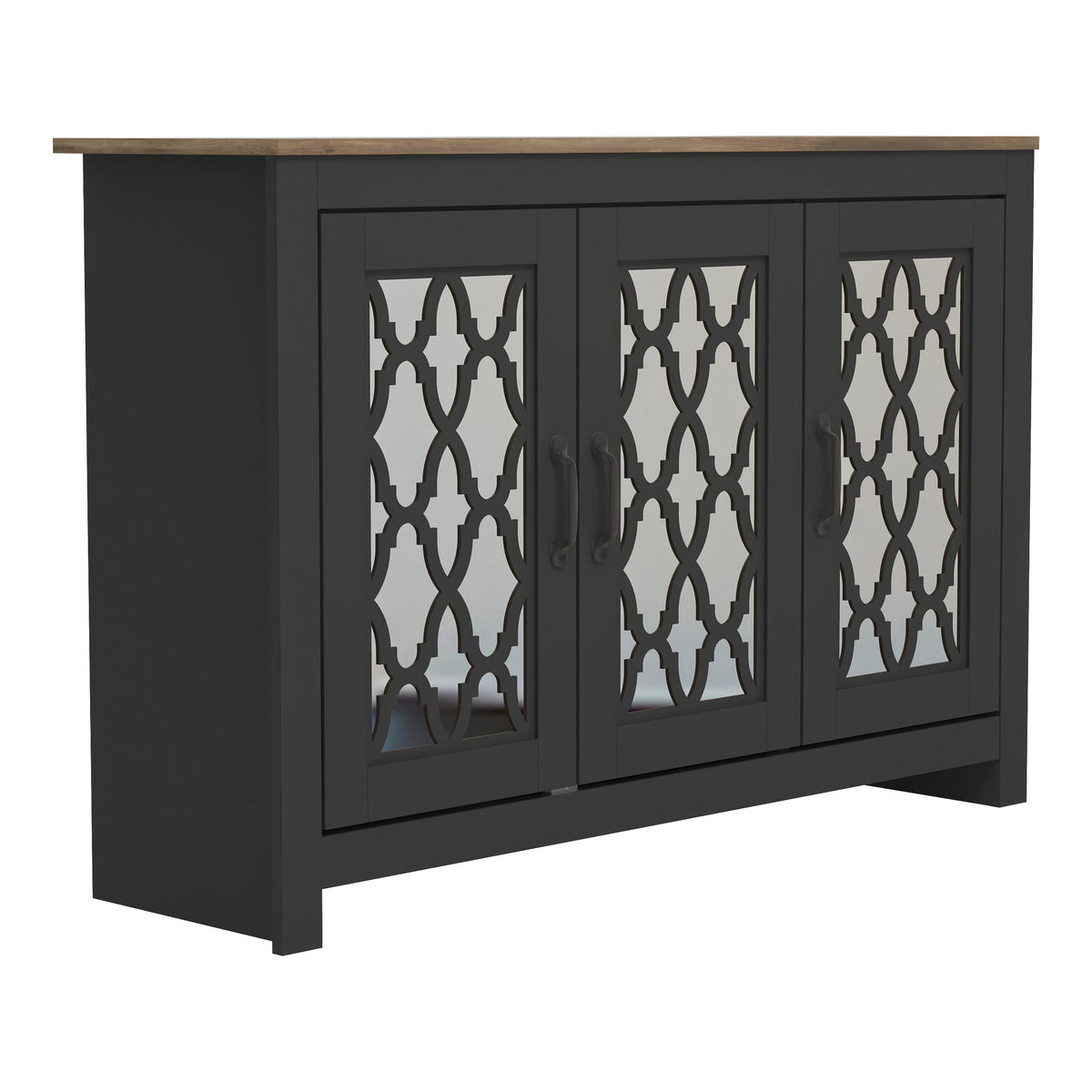 GALANO 3-Door Shoe Storage Cabinet with Adjustable Shelves