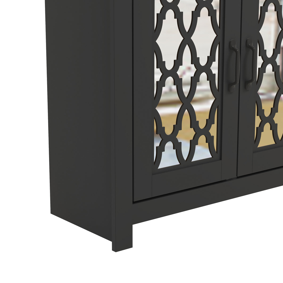 GALANO 3-Door Shoe Storage Cabinet with Adjustable Shelves