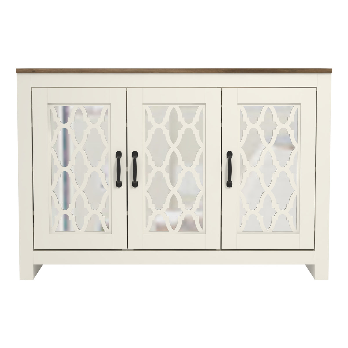 GALANO 3-Door Shoe Storage Cabinet with Adjustable Shelves