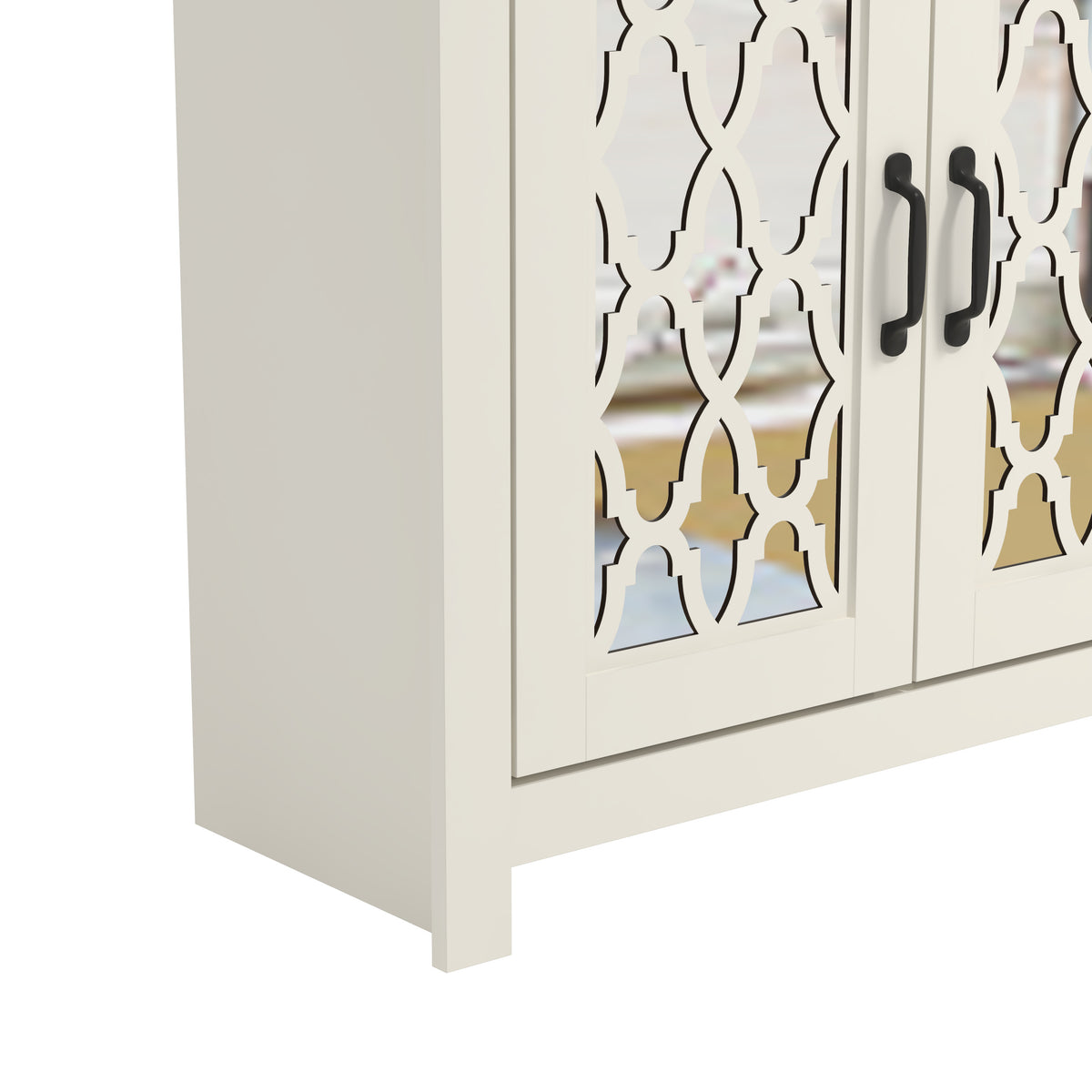 GALANO 3-Door Shoe Storage Cabinet with Adjustable Shelves