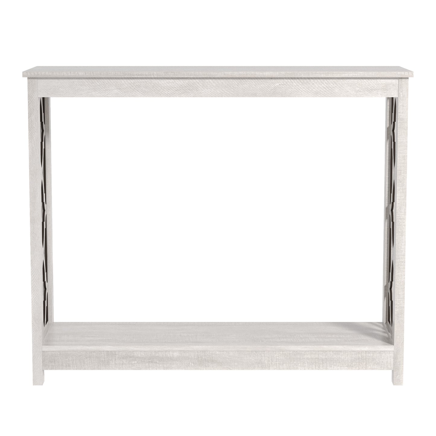 Galano Wood Console Table with Lower Shelf 38.1" W x 11.6" D x 31.5" H