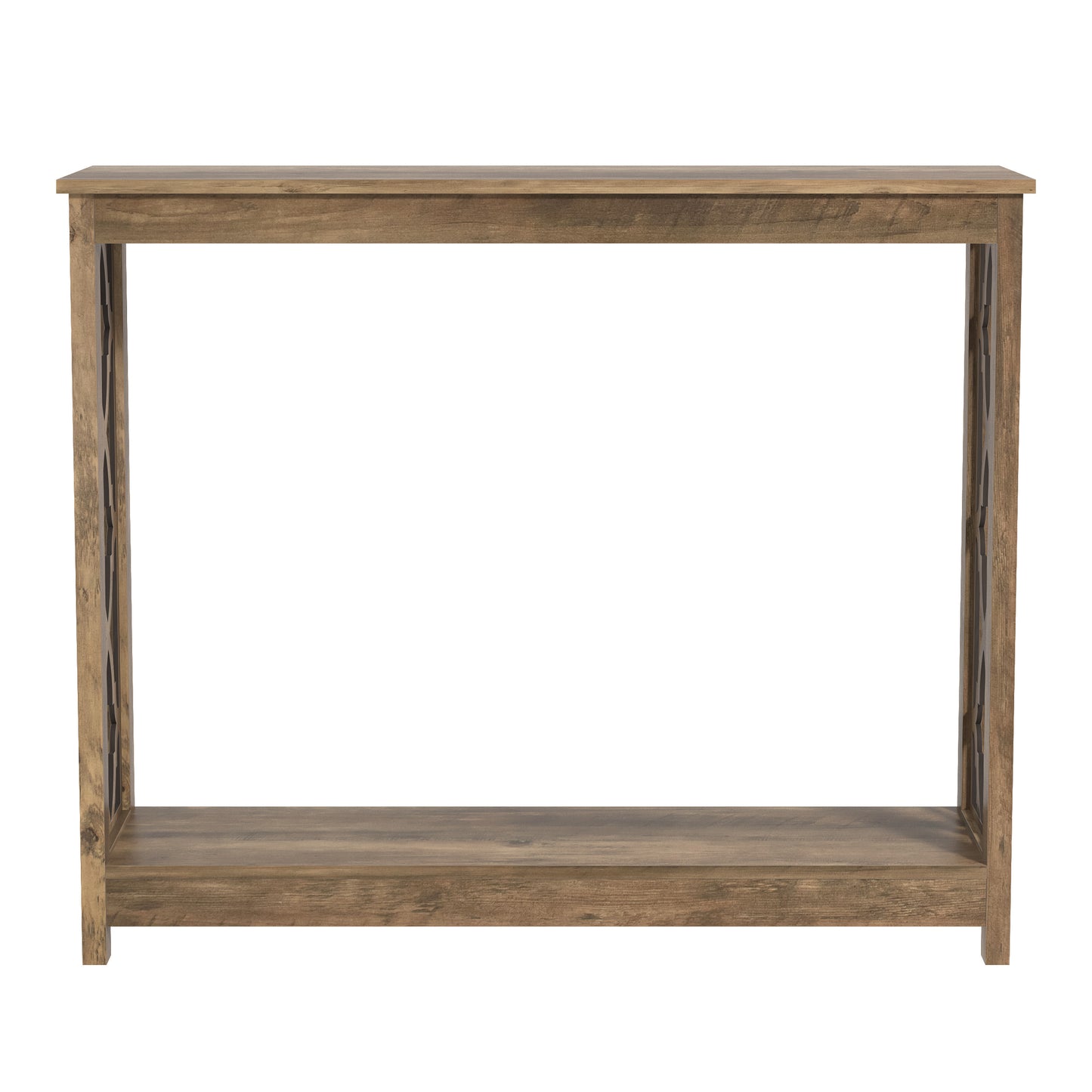 Galano Wood Console Table with Lower Shelf 38.1" W x 11.6" D x 31.5" H
