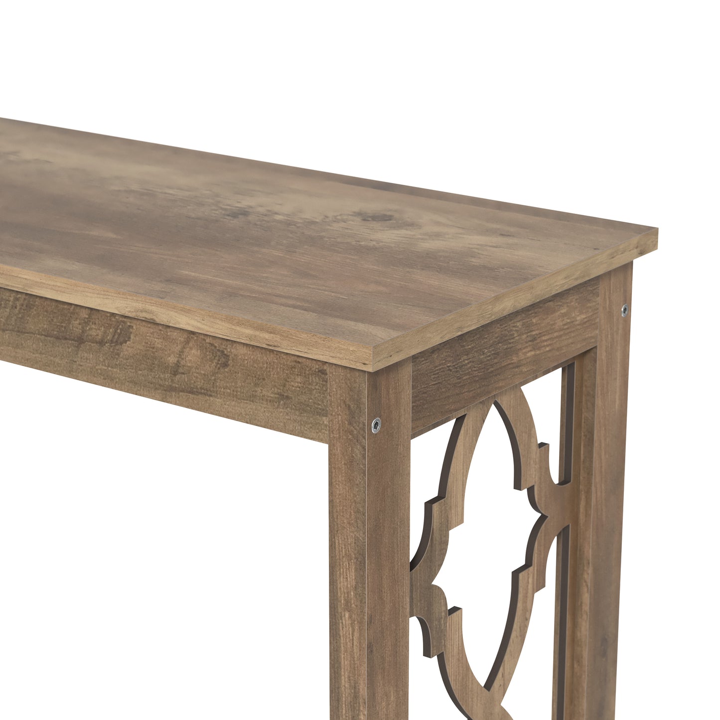 Galano Wood Console Table with Lower Shelf 38.1" W x 11.6" D x 31.5" H