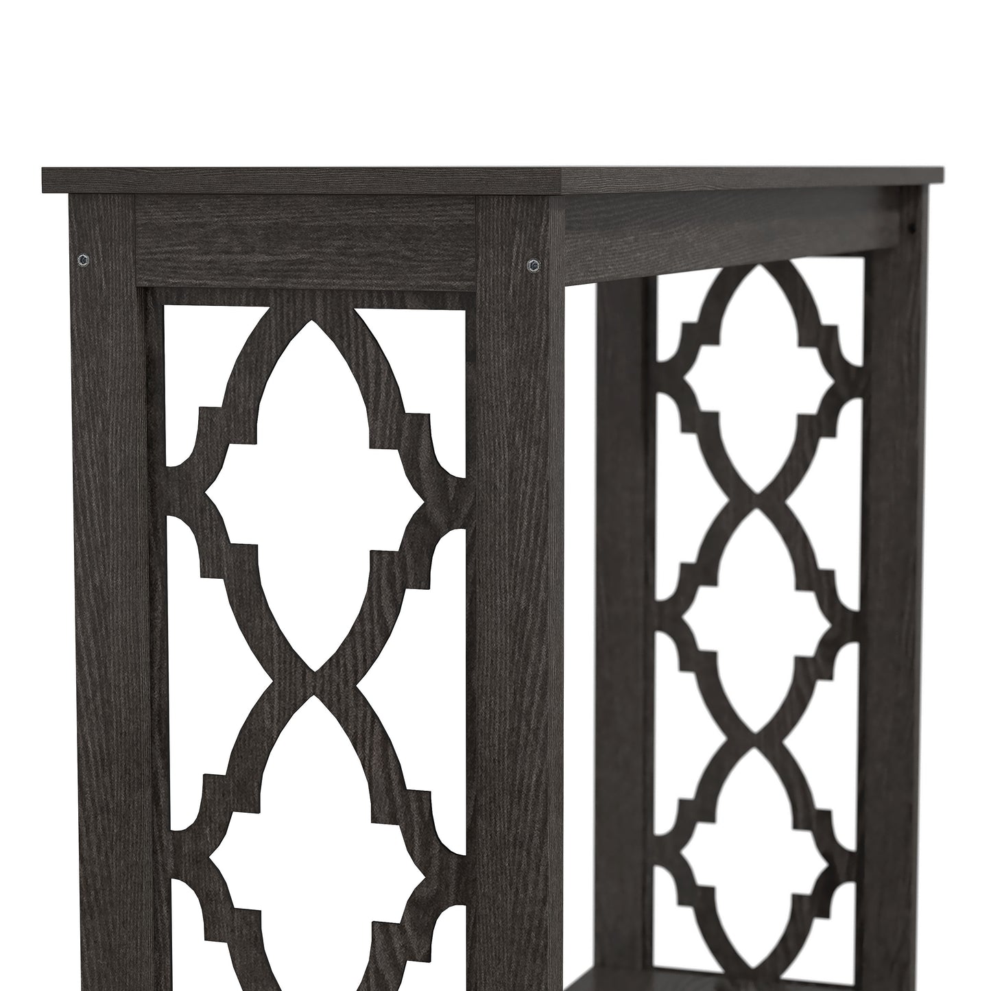 Galano Wood Console Table with Lower Shelf 38.1" W x 11.6" D x 31.5" H