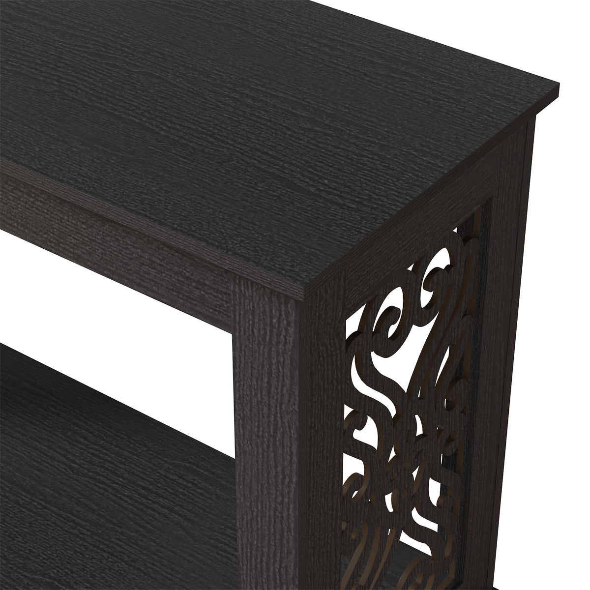 GALANO 42.1" Console Table with Open Storage Shelf, 1-Piece