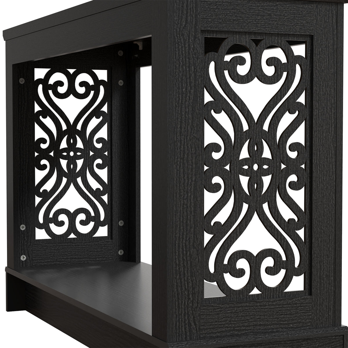GALANO 42.1" Console Table with Open Storage Shelf, 1-Piece