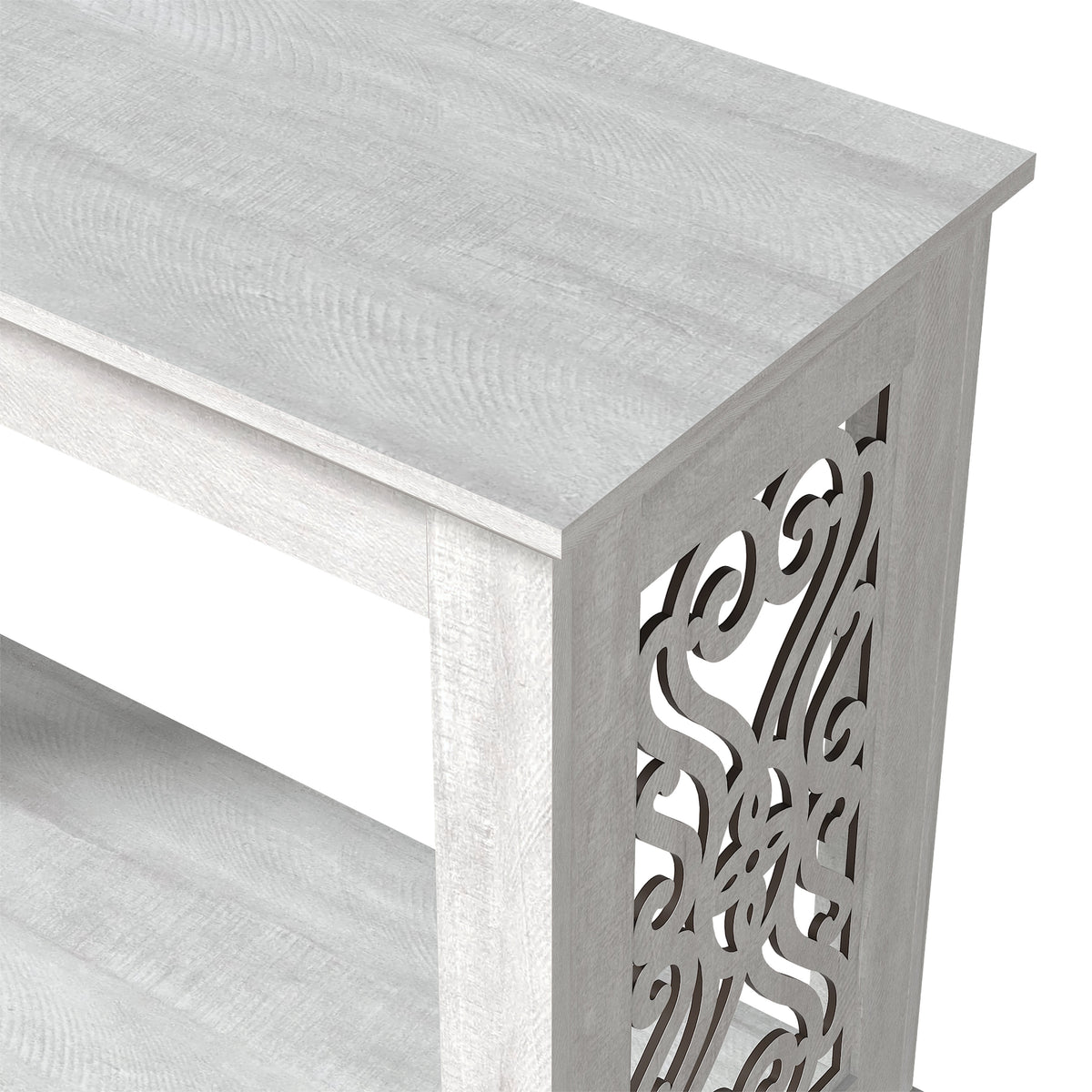 GALANO 42.1" Console Table with Open Storage Shelf, 1-Piece