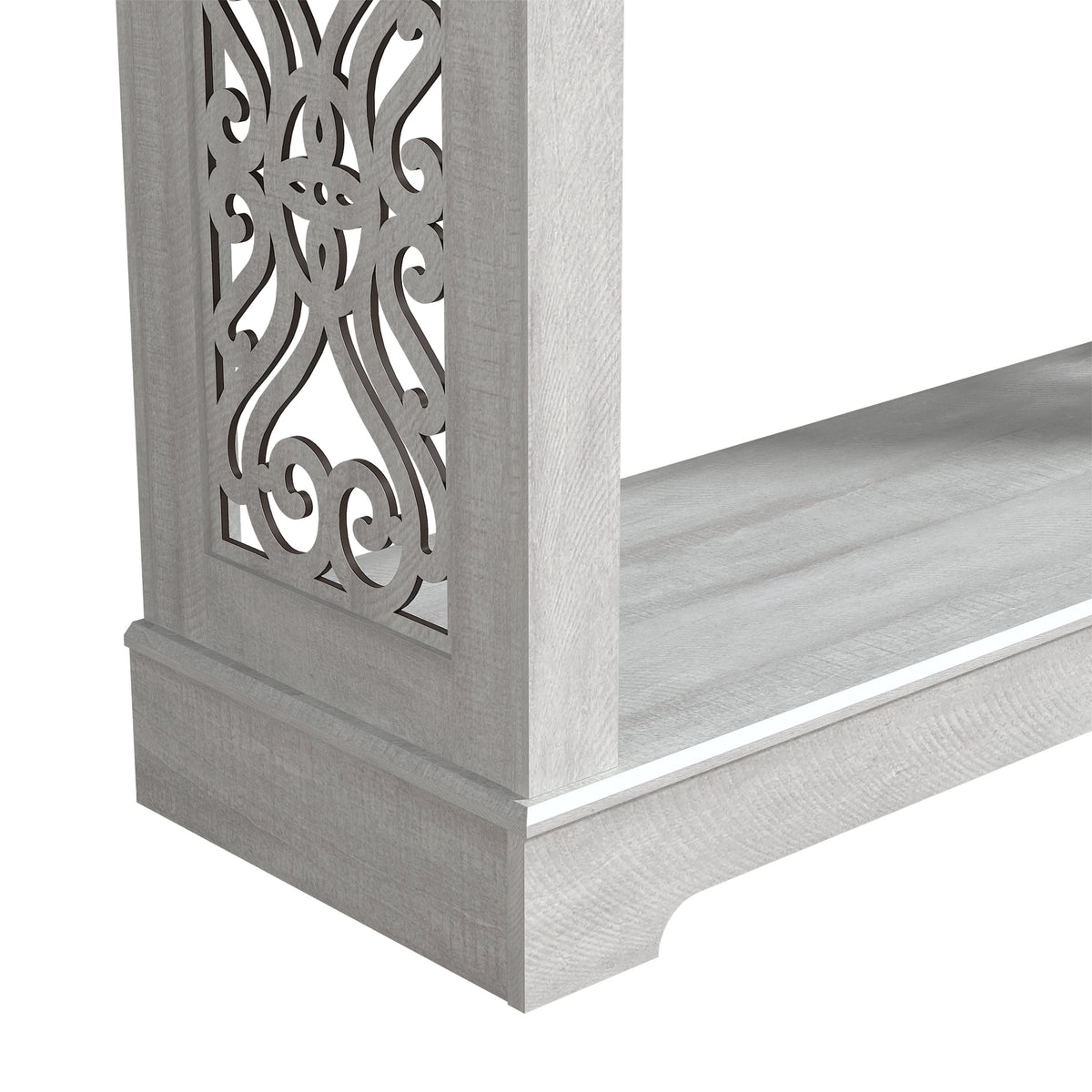 GALANO 42.1" Console Table with Open Storage Shelf, 1-Piece