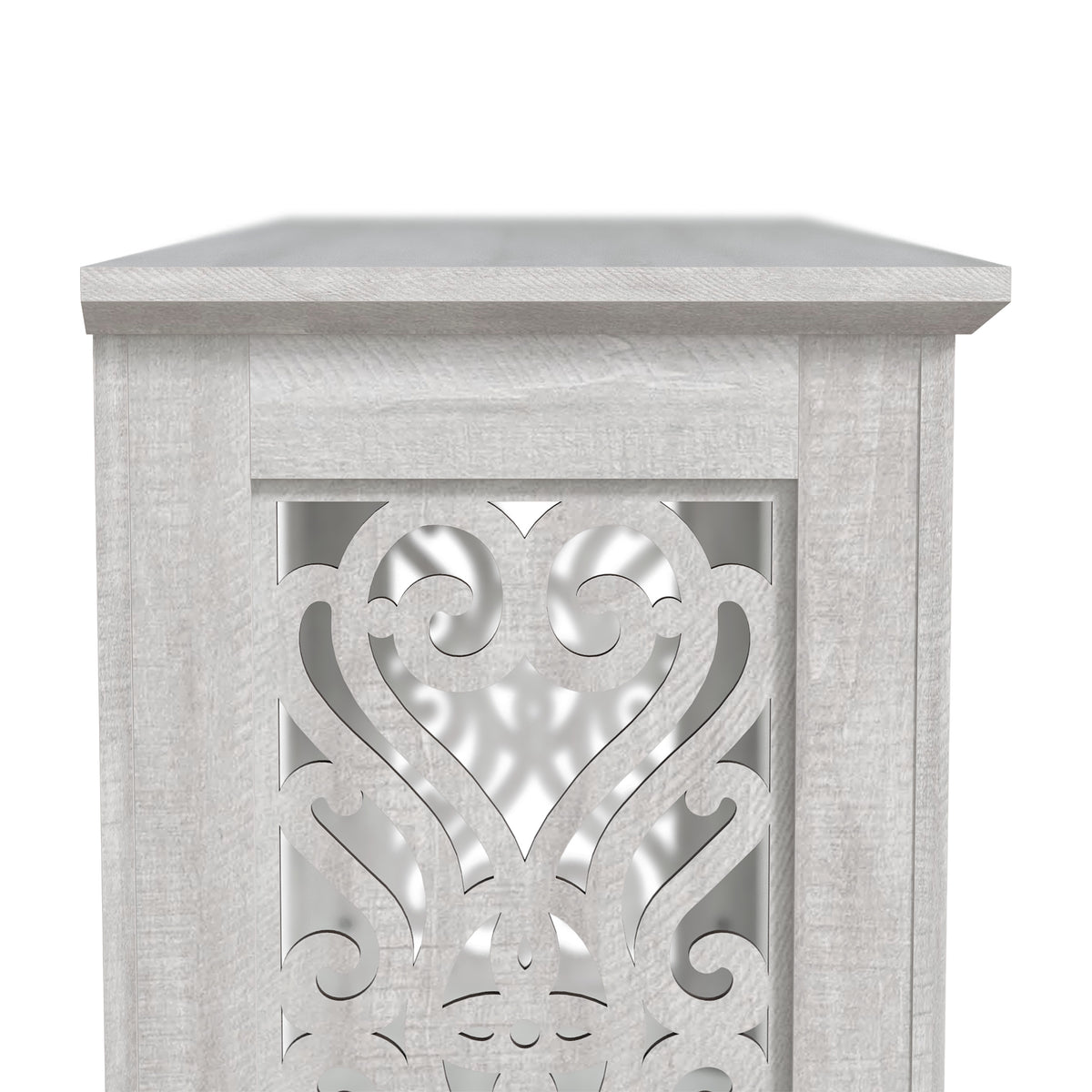 GALANO 42.1" Console Table with Open Storage Shelf, 1-Piece