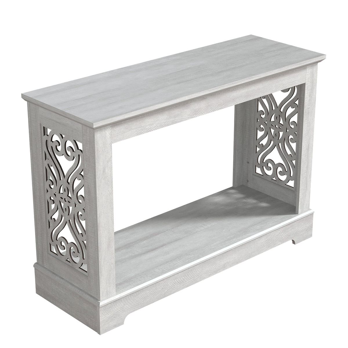 GALANO 42.1" Console Table with Open Storage Shelf, 1-Piece