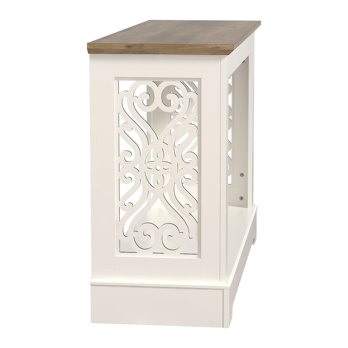 GALANO 42.1" Console Table with Open Storage Shelf, 1-Piece