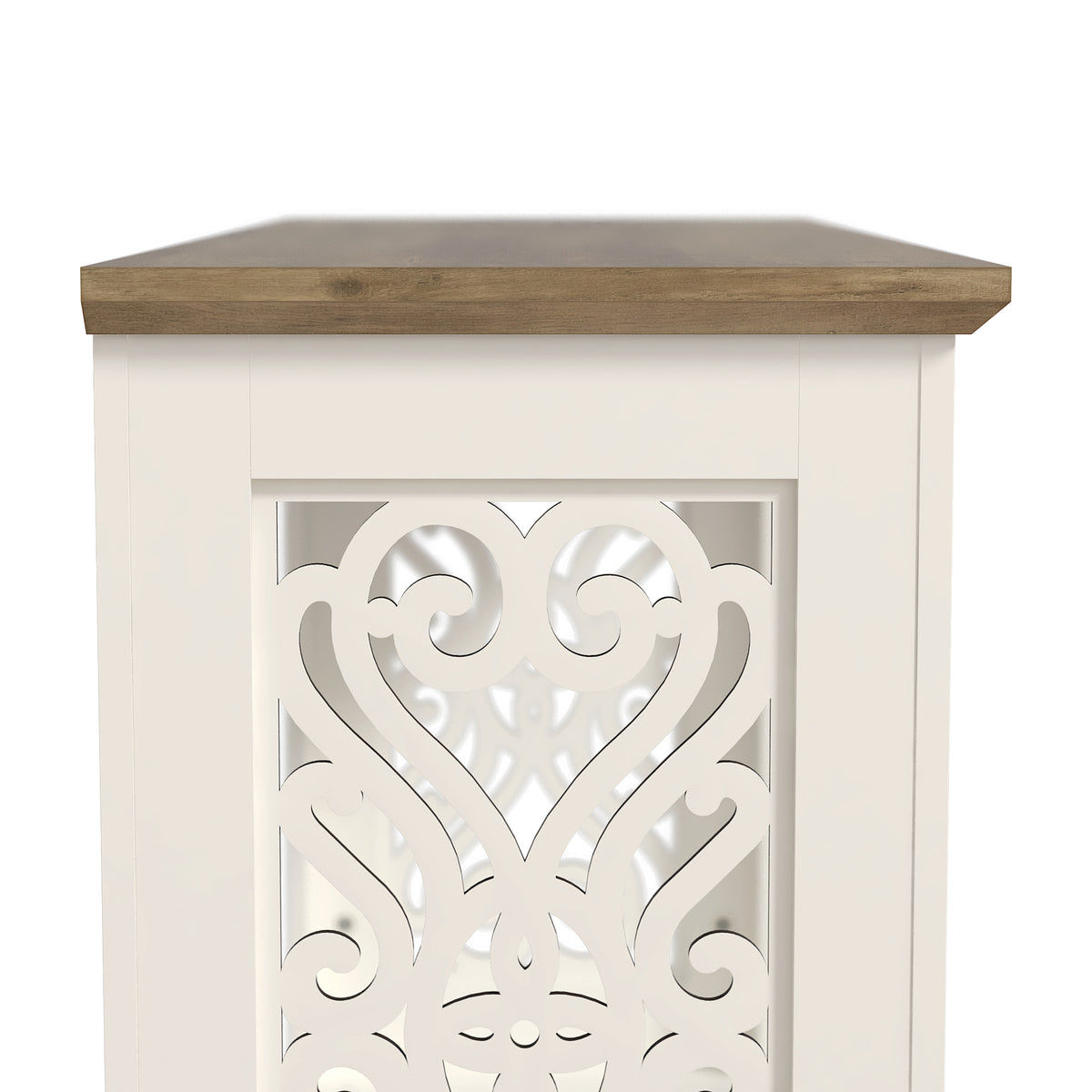 GALANO 42.1" Console Table with Open Storage Shelf, 1-Piece