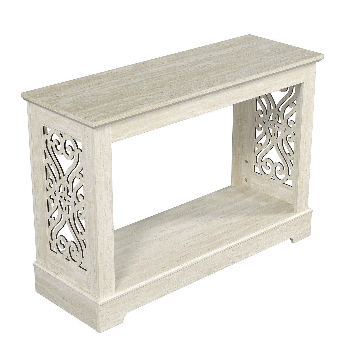 GALANO 42.1" Console Table with Open Storage Shelf, 1-Piece