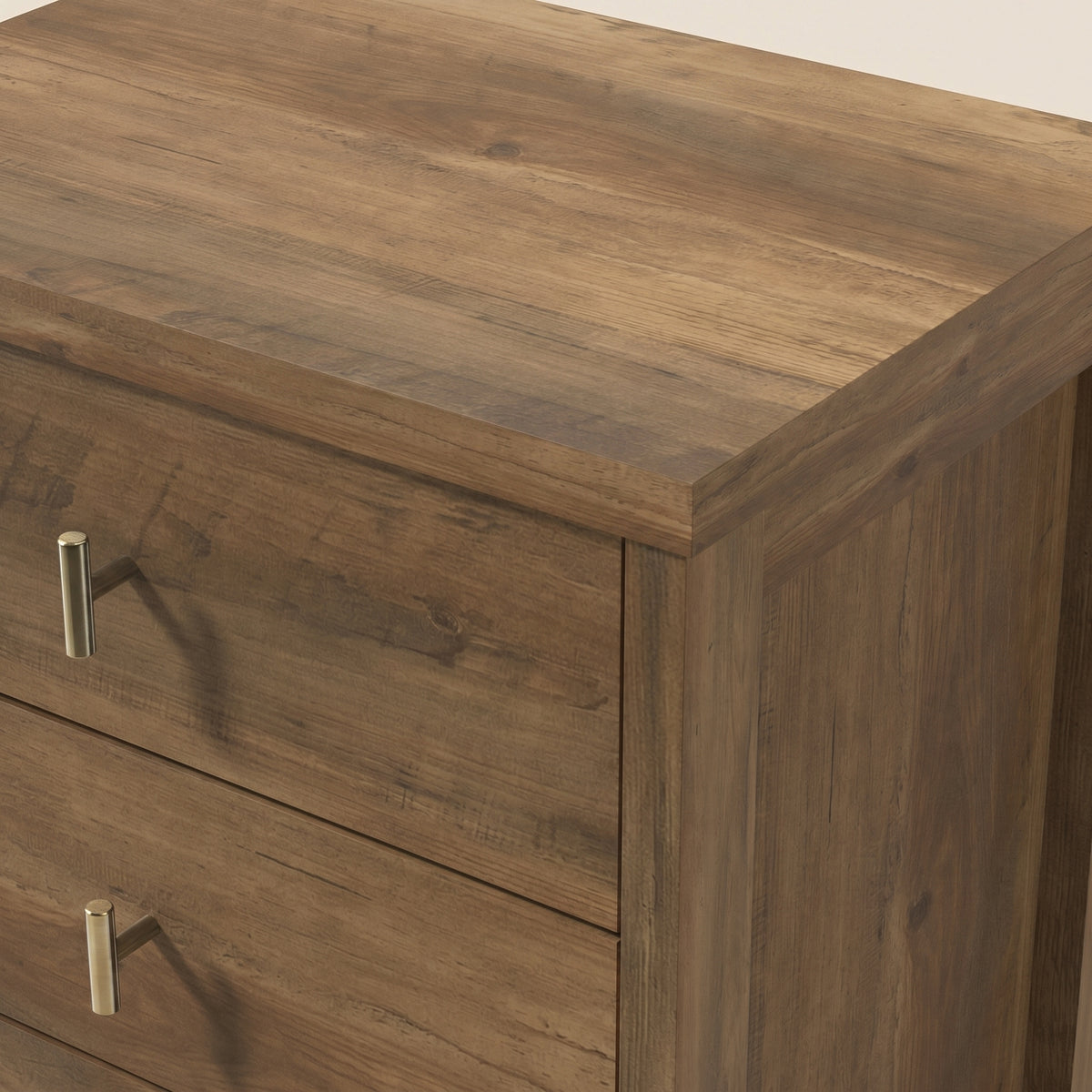 GALANO Nightstand with 3 Drawers, 20.9 in. Wide, 1 Nightstand