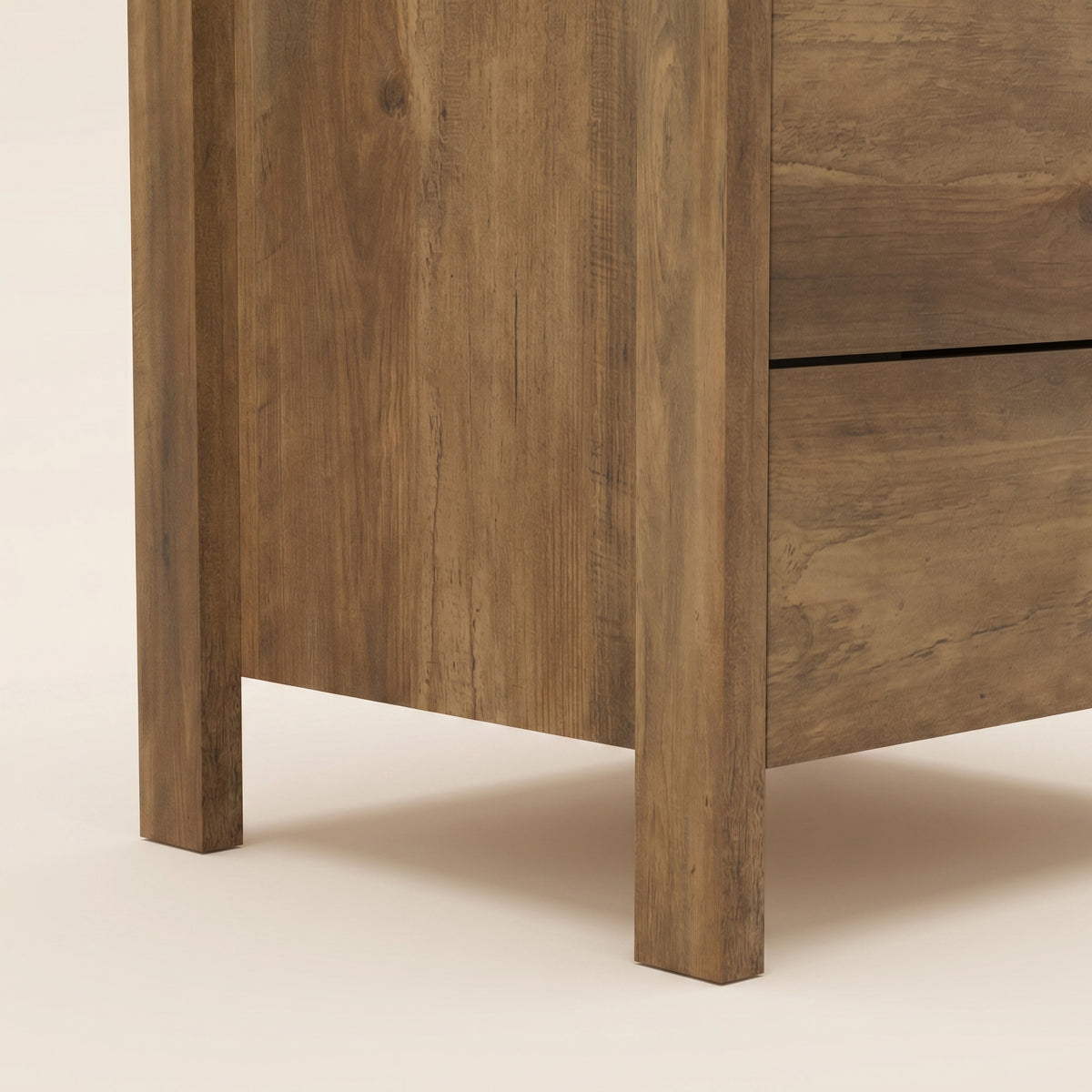 GALANO Nightstand with 3 Drawers, 20.9 in. Wide, 1 Nightstand