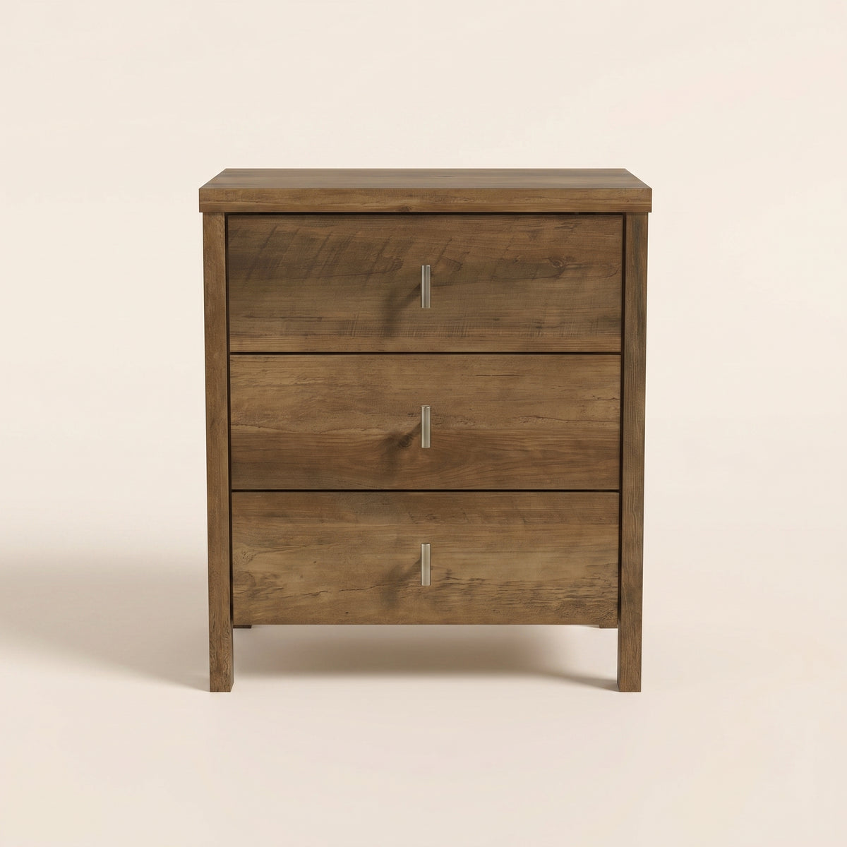 GALANO Nightstand with 3 Drawers, 20.9 in. Wide, 1 Nightstand