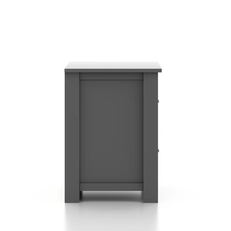 Galano 2-Drawer Nightstand with Storage 18.7" W × 15.7" D × 21.8" H