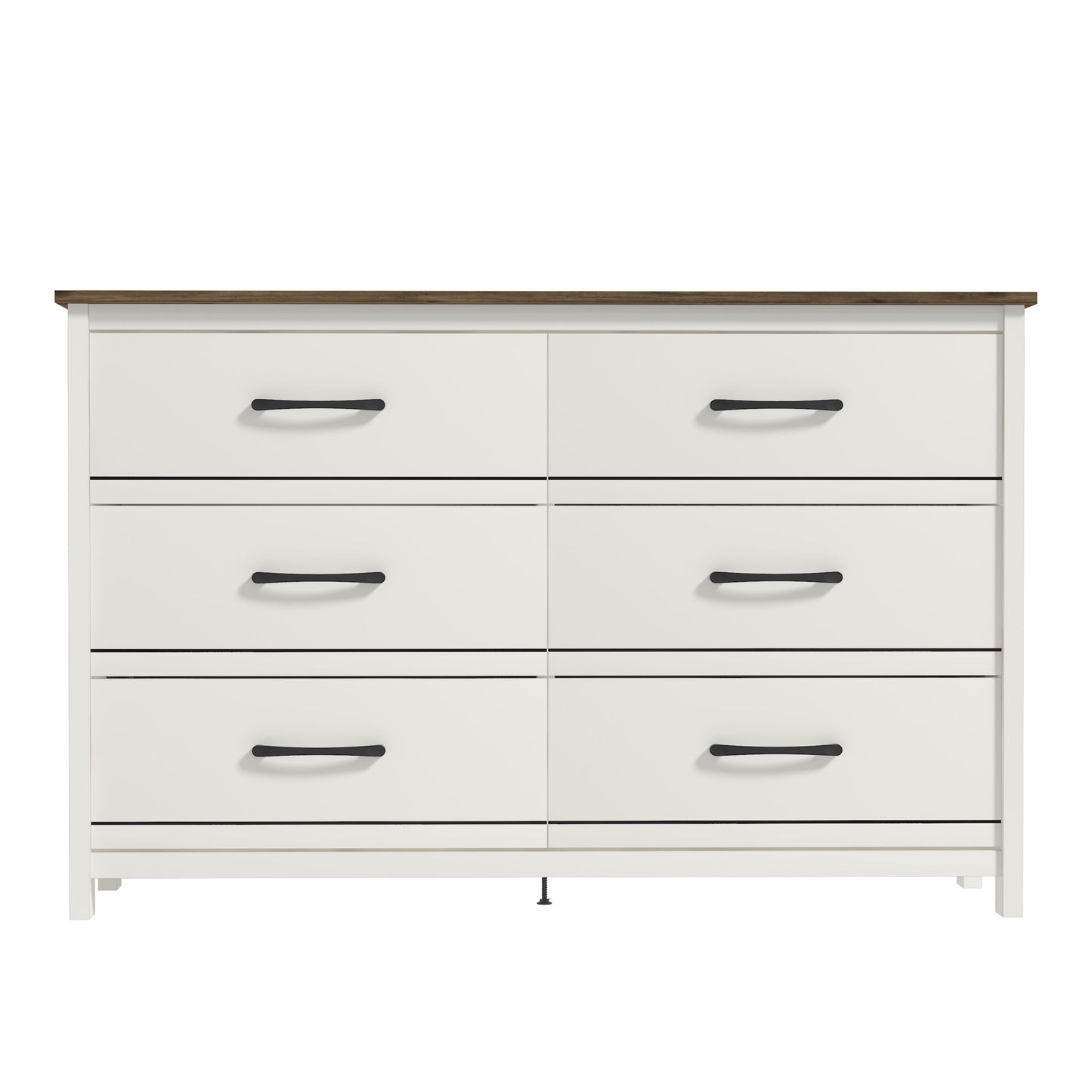 Galano 6-Drawer Dresser with Interlock Safety 47.2" W x 15.7" D x 31.3" H