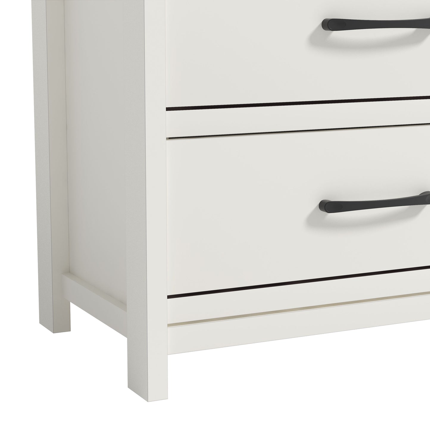 Galano 6-Drawer Dresser with Interlock Safety 47.2" W x 15.7" D x 31.3" H