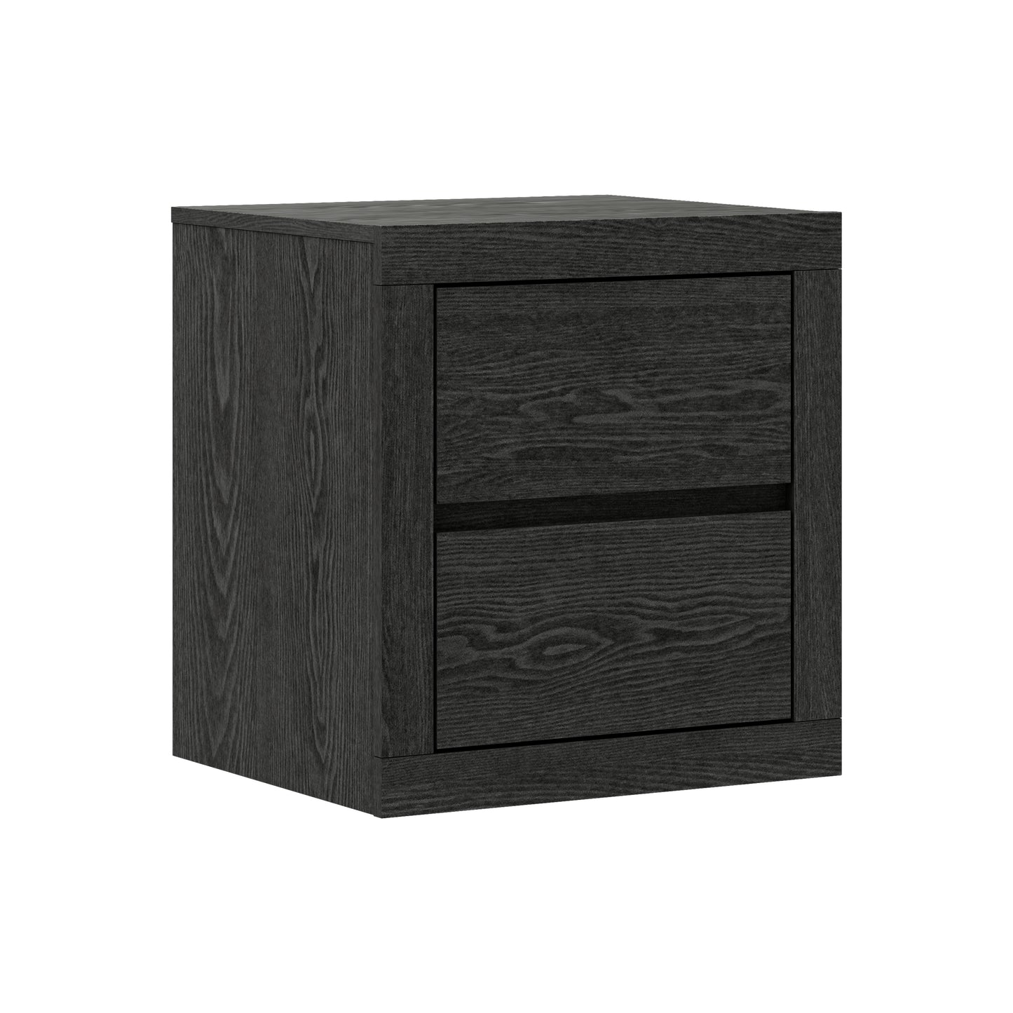 Galano Modern Tall 2-Drawer Nightstand 18.9" W × 16.3" D × 20.3" H