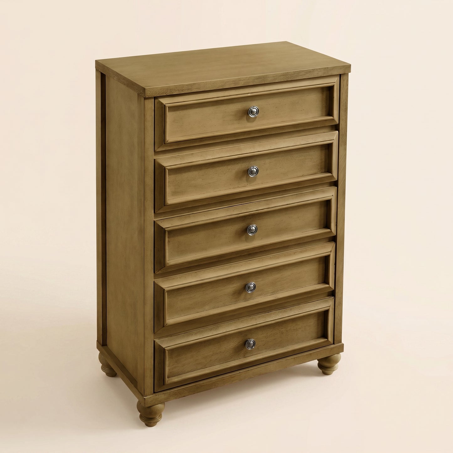 GALANO 5-Drawer Chest for Bedroom, 28.7" Wide Transitional Style, 1 Chest
