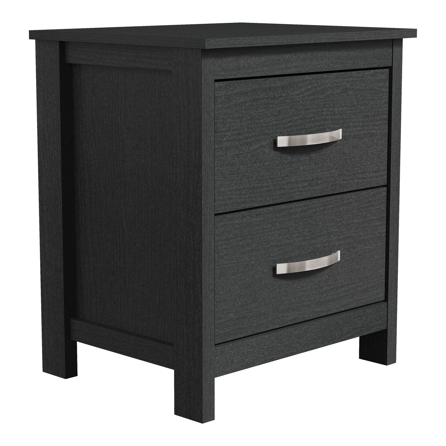 Galano Modern 2-Drawer Nightstand with Storage Set of 2 18.7" W × 15.7" D × 21.9" H
