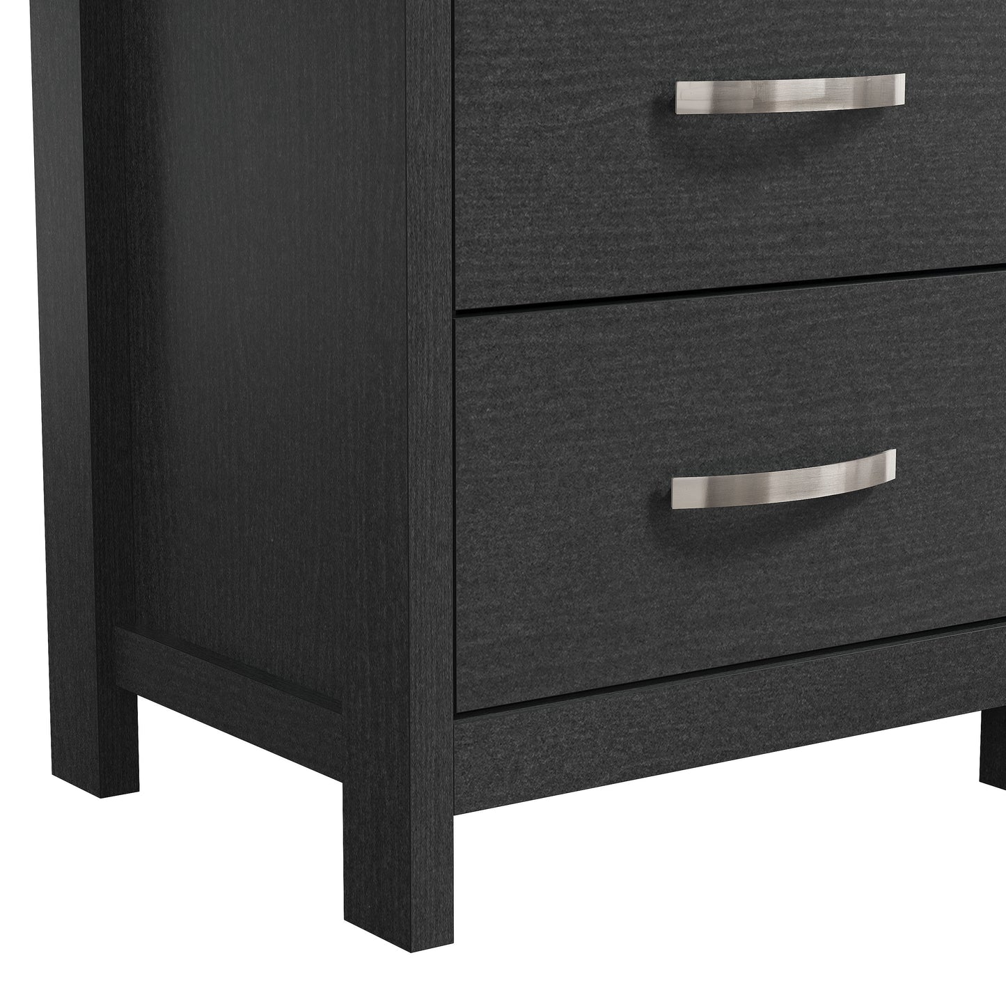 Galano Modern 2-Drawer Nightstand with Storage Set of 2 18.7" W × 15.7" D × 21.9" H