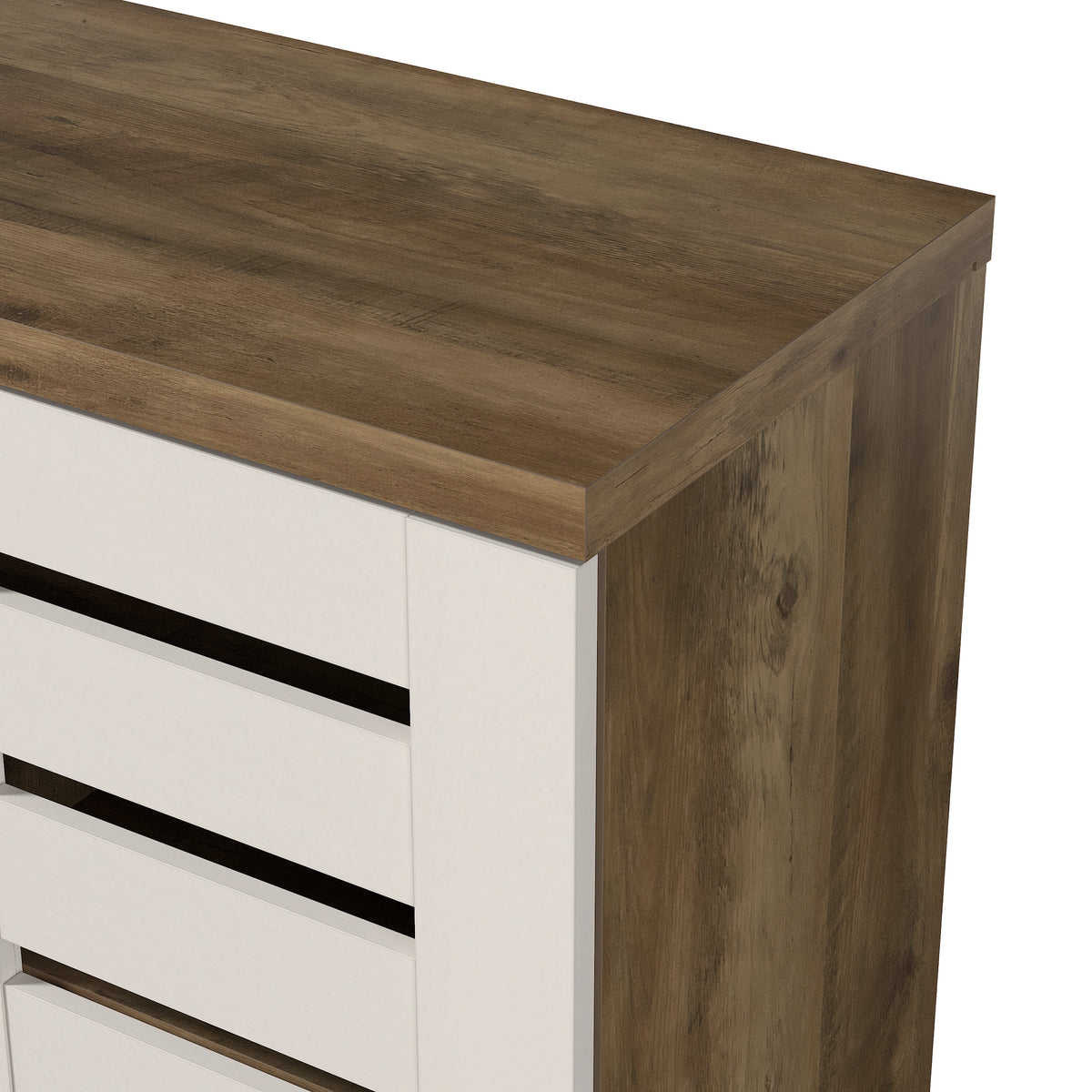 GALANO Shoe Storage Cabinet with 3 Slatted Doors, Up to 20 Pairs, 1pc