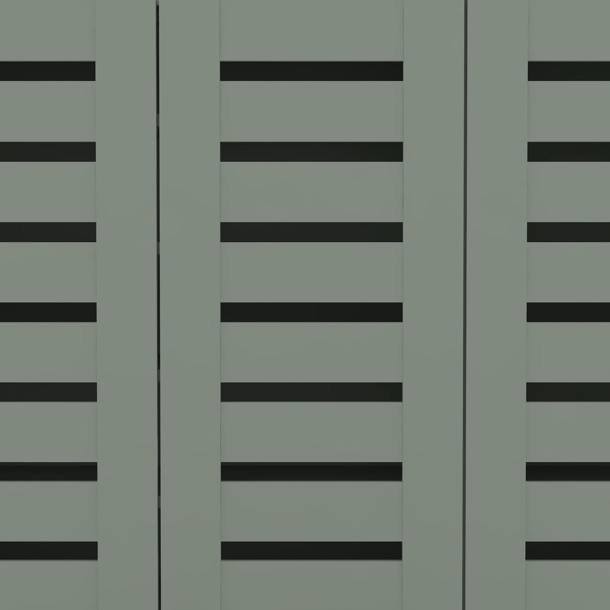 GALANO Shoe Storage Cabinet with 3 Slatted Doors, Up to 20 Pairs, 1pc